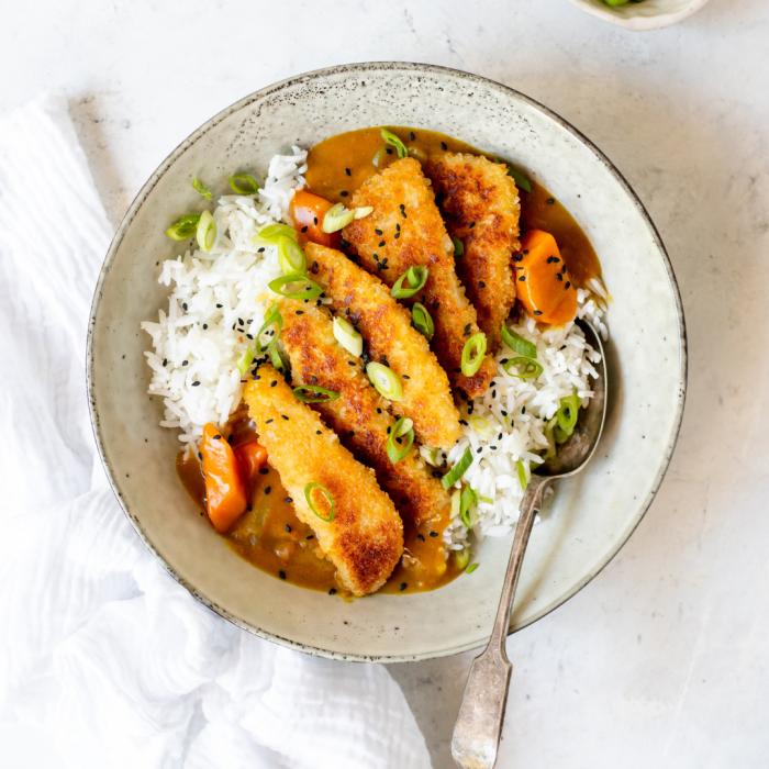 Crumbed Whiting Japanese Curry